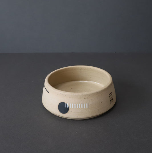 Stoneware Pet Bowl