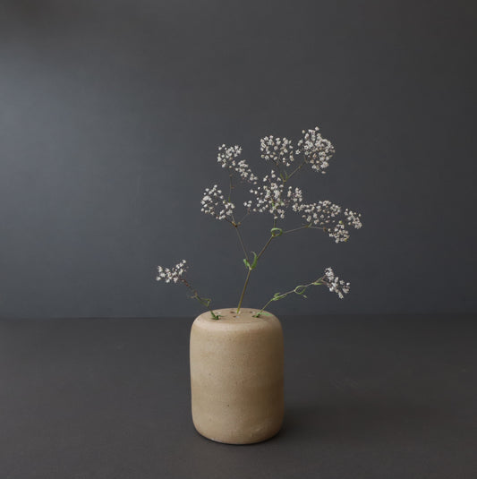 Vase (stoneware flower frog)