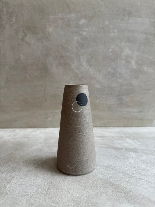 Geometric stem vase